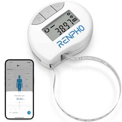 RENPHO Smart Tape Measure, Body Measuring Tape for Weight Loss - FORMULA TRIM